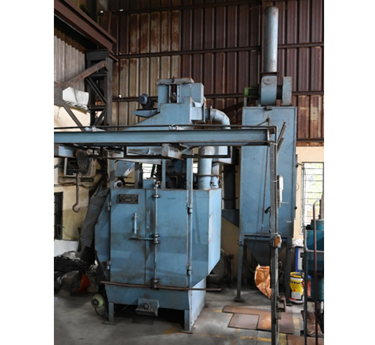 HANGER TYPE SHOT BLASTING MACHINE 1.5*1.5 mtr