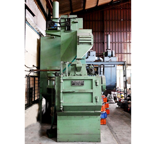 TUMBLE TYPE SHOT BLASTING MACHINE 25 Kg